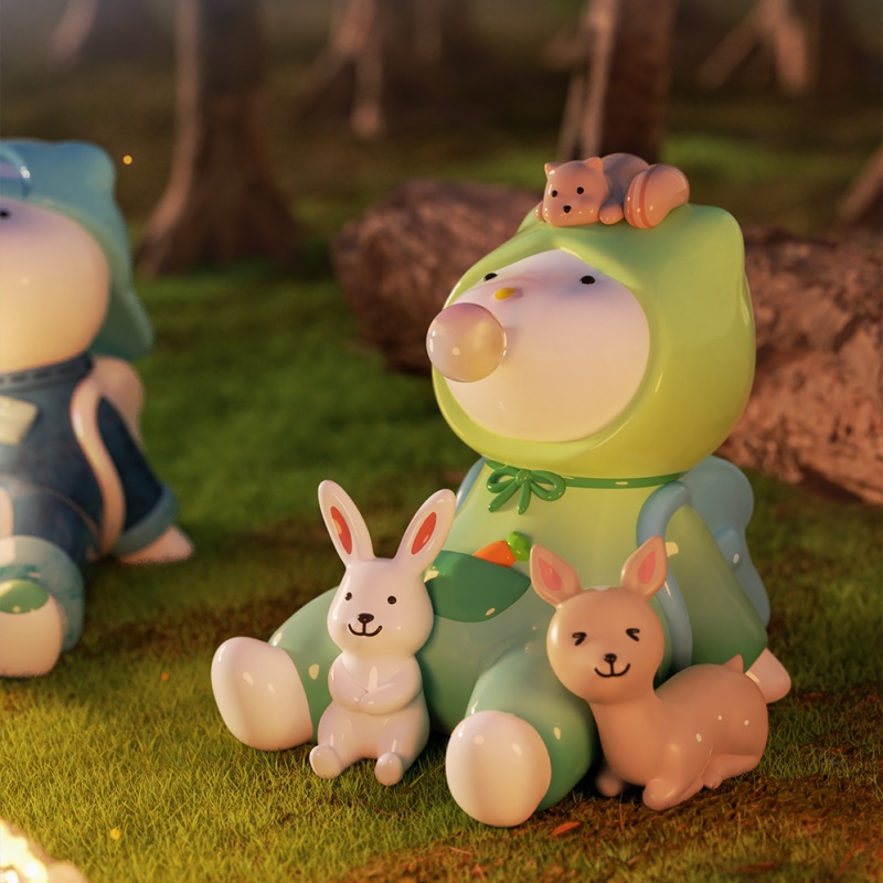 Tìm Kỳ Lân repolar Đồ Chơi Mô Hình Búp Bê kawaii Hộp Sắp Xếp Kế Hoạch Cắm Trại Bí Ẩn Chính Hãng Hộp Quà Tặng Dễ Thương