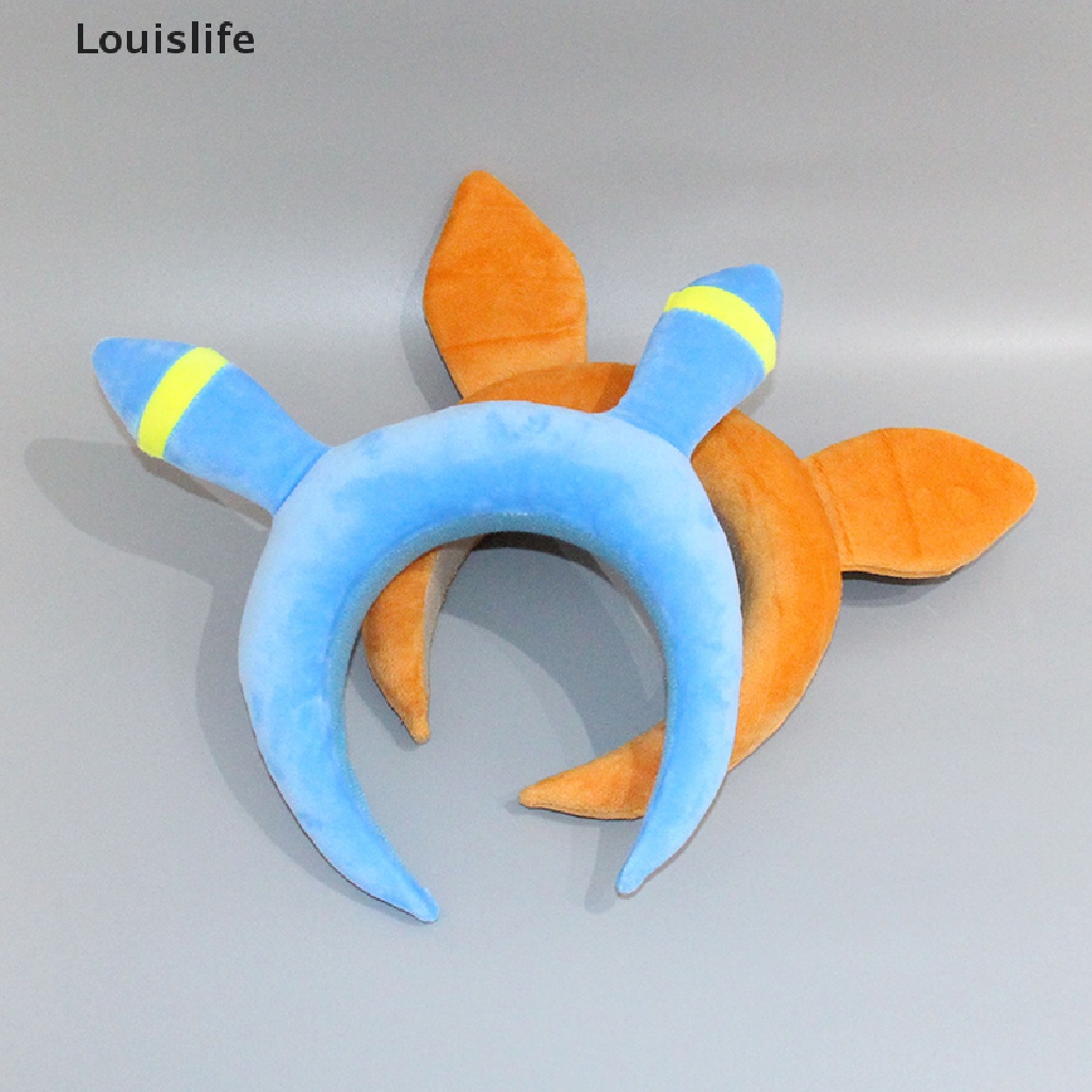 Băng Đô Cài Tóc Louislife Hình Pokemon Sylveon Eevee Mimikyu Nhồi Bông Dễ Thương