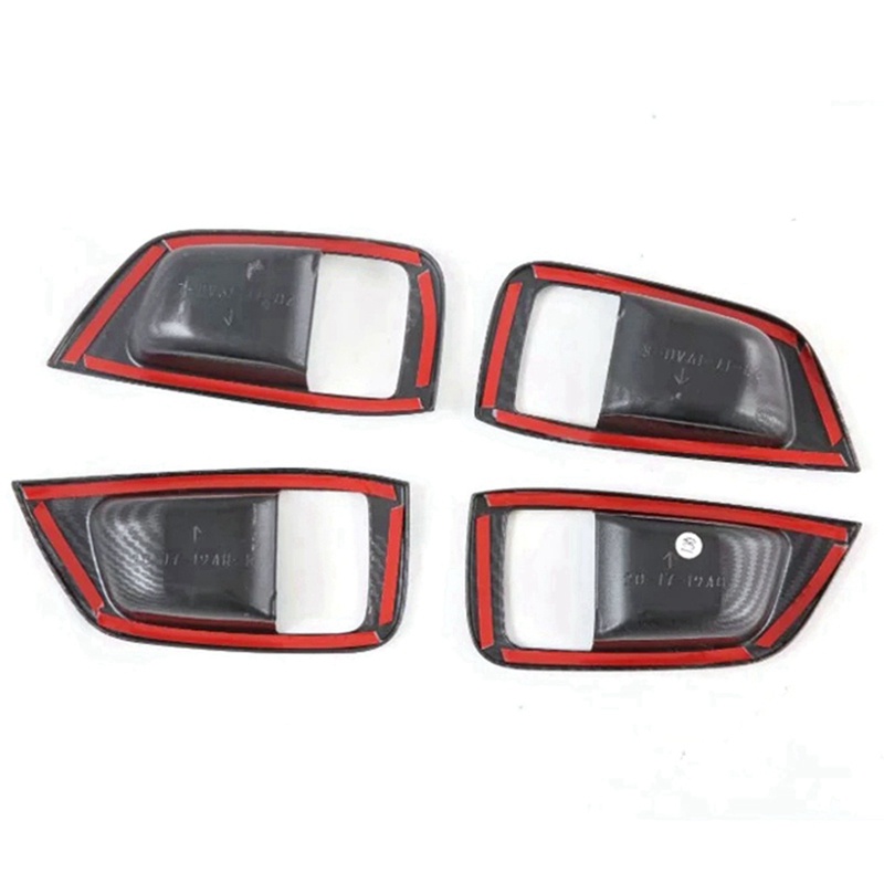 Vỏ Bọc Bảo Vệ Tay Cầm Cửa Xe Hơi Kèm 2 Khung Viền Lỗ Thông Gió Phía Trước