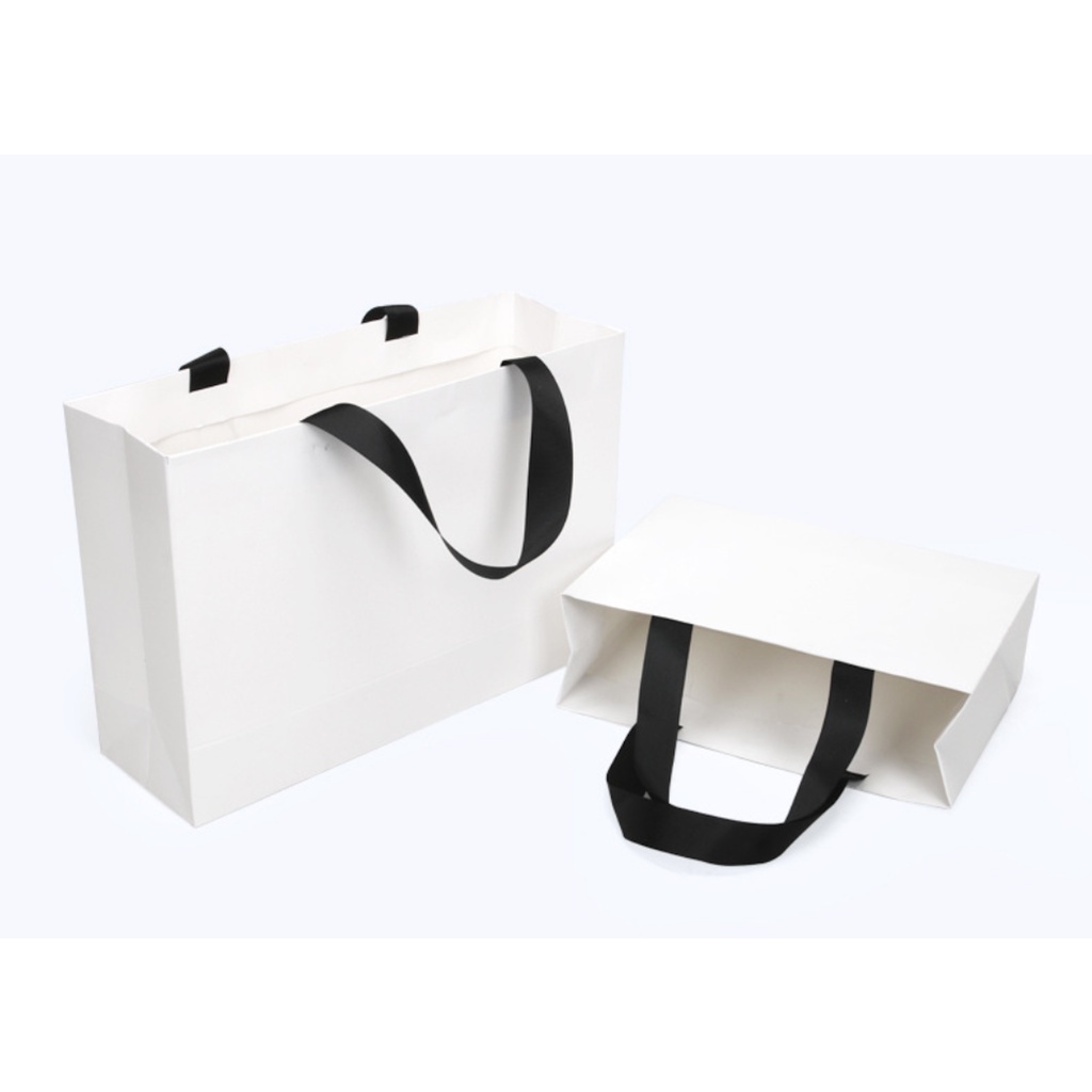 Túi giấy quai vải dán ẩn