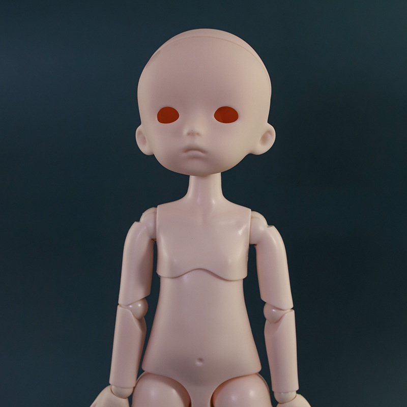 Búp Bê BJD 1 / 6 20 Khớp Xoay Bằng Da Trắng / Hồng Xinh Xắn