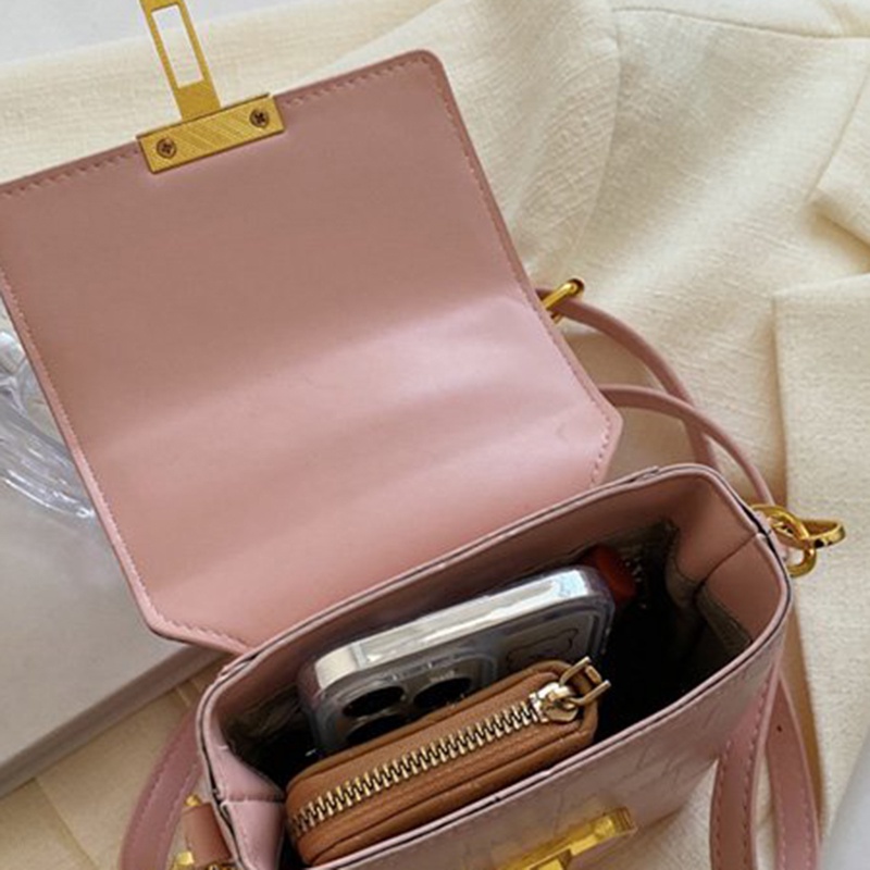 Túi Đeo Chéo Đựng Điện Thoại Đơn Giản Thời Trang Nhật Hàn Dành Cho Nữ