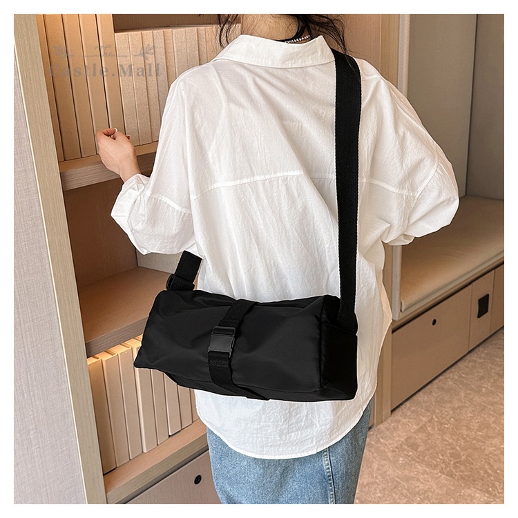 Túi Đeo Vai Nữ Thể Thao Phiên Bản Hàn Quốc túi xách nữ đeo chéo Màu Trơn Dễ Phối Túi Đi Làm