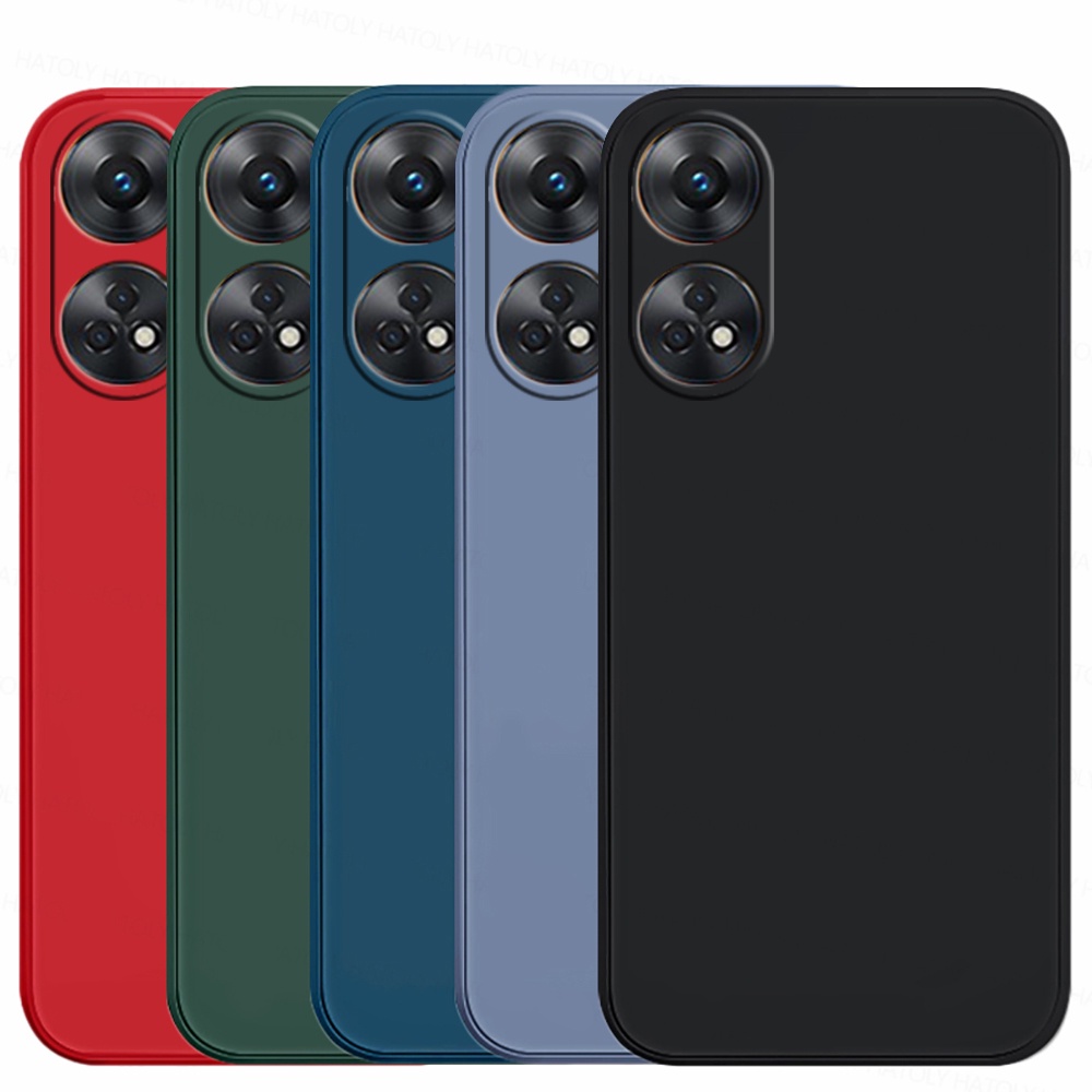 Ốp Điện Thoại TPU Dẻo Vuông Màu Kẹo Ngọt Cho Oppo Reno8 T 5G Reno 8T 5G Reno8 T Reno8T 4G 5G CPH2481 CPH2505