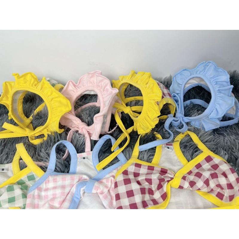 Áo 2 dây bikini đi bơi cho chó mèo