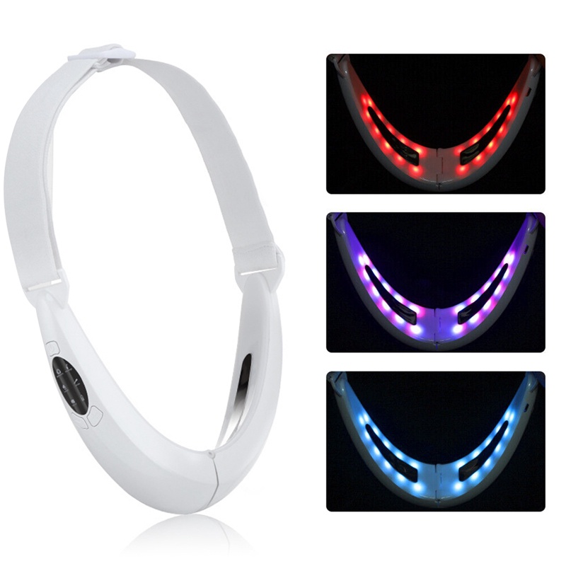 Jjiuad Máy Mát Xa Nâng Cơ Mặt Dạng Nén Micro-Current Nhiều Màu Sắc Phong Cách Mới V @ -