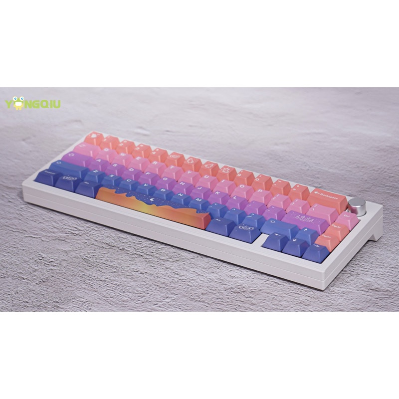 Bộ Phím Rời PBT In Chữ Tiếng Anh Cho Bàn Phím Cơ 104 68 87