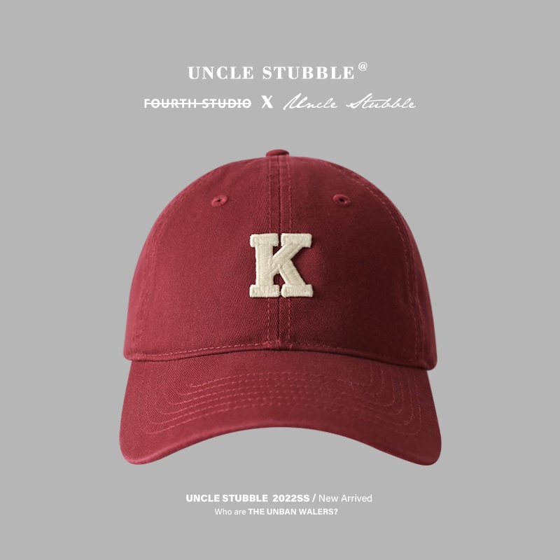 Mũ Lưỡi Trai Mềm Mại In Chữ K Thời Trang