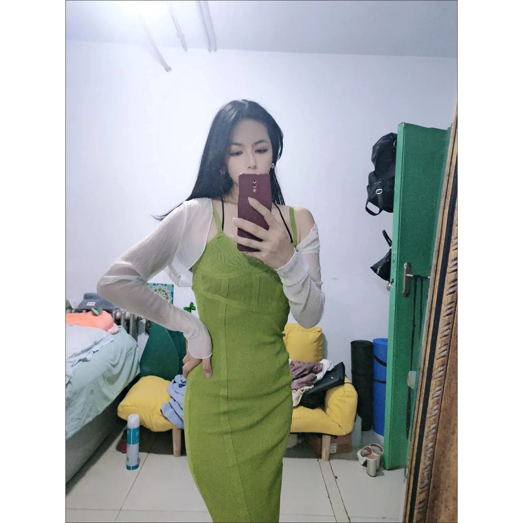 Áo Khoác Cardigan Tay Dài Chống Nắng Thiết Kế Mới Thời Trang Theo Phong Cách Pháp Cho Nữ