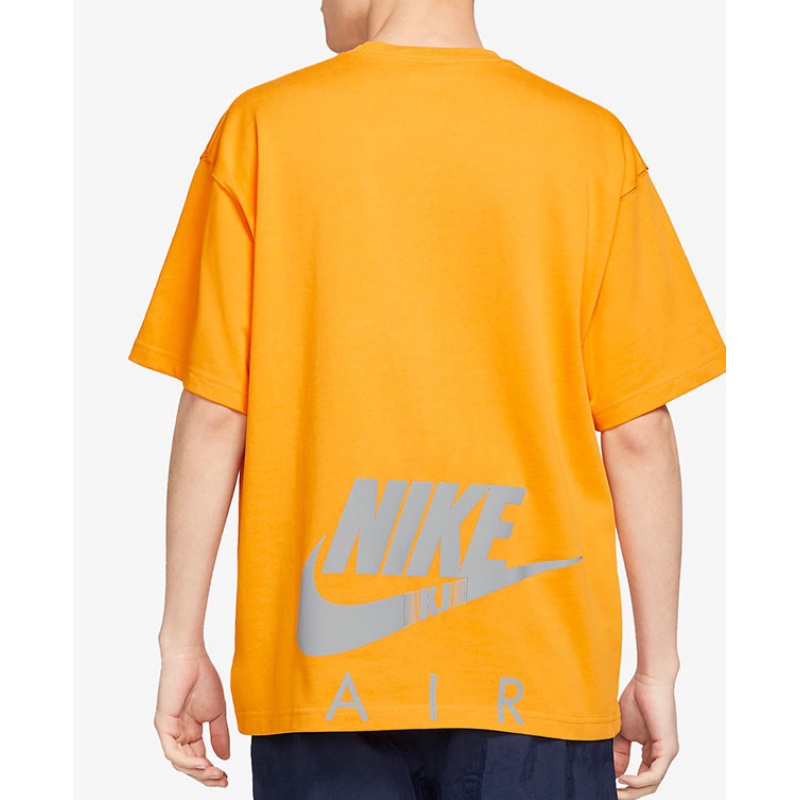 Áo Thun Nike X Kim jones100% Chính Hãng Dáng Rộng Tay Ngắn In Chữ Phản Quang Dành Cho Nam Giới