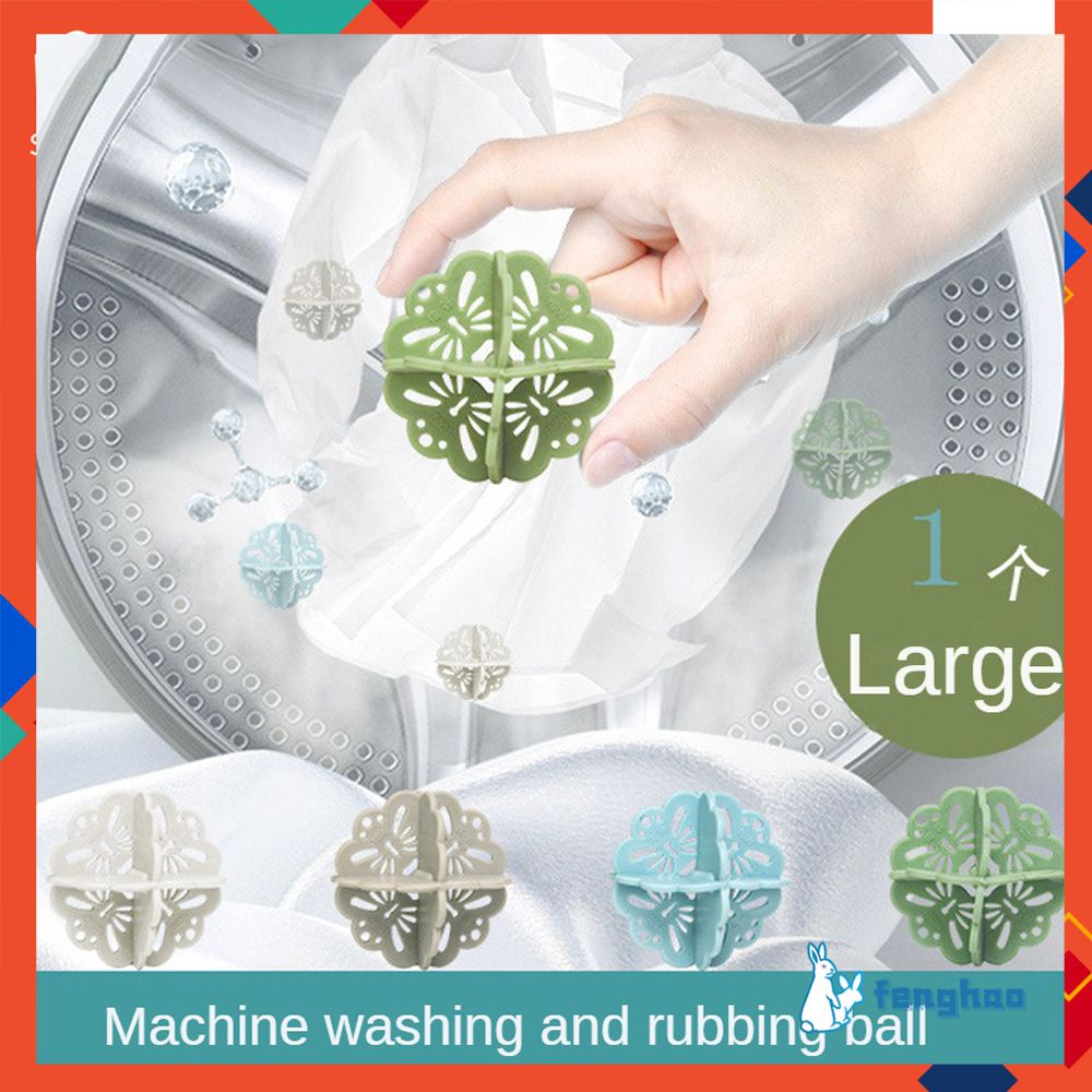 Bóng Giặt Khử Trùng Chống Cuộn Dây Chống Thắt Nút Cho Máy Giặt Áo Ngực Đồ Lót Bóng Giặt Mềm Lớn Bóng Làm Sạch Ma Thuật Fenghao. Vn