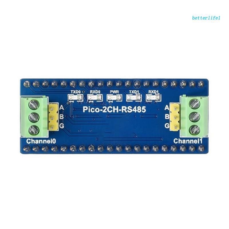 Bảng Mạch Thu Phát BTM 2 Kênh RS485 SP3485 Cho Raspberry Pi Pico