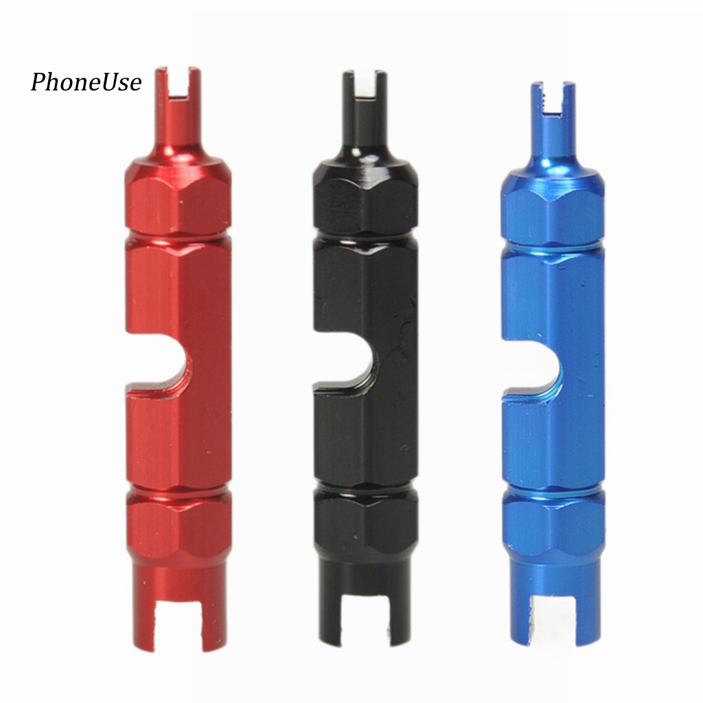 1 Bộ Lõi Van Bằng Kim Loại Cứng Gọn Nhẹ Cho Xe Đạp