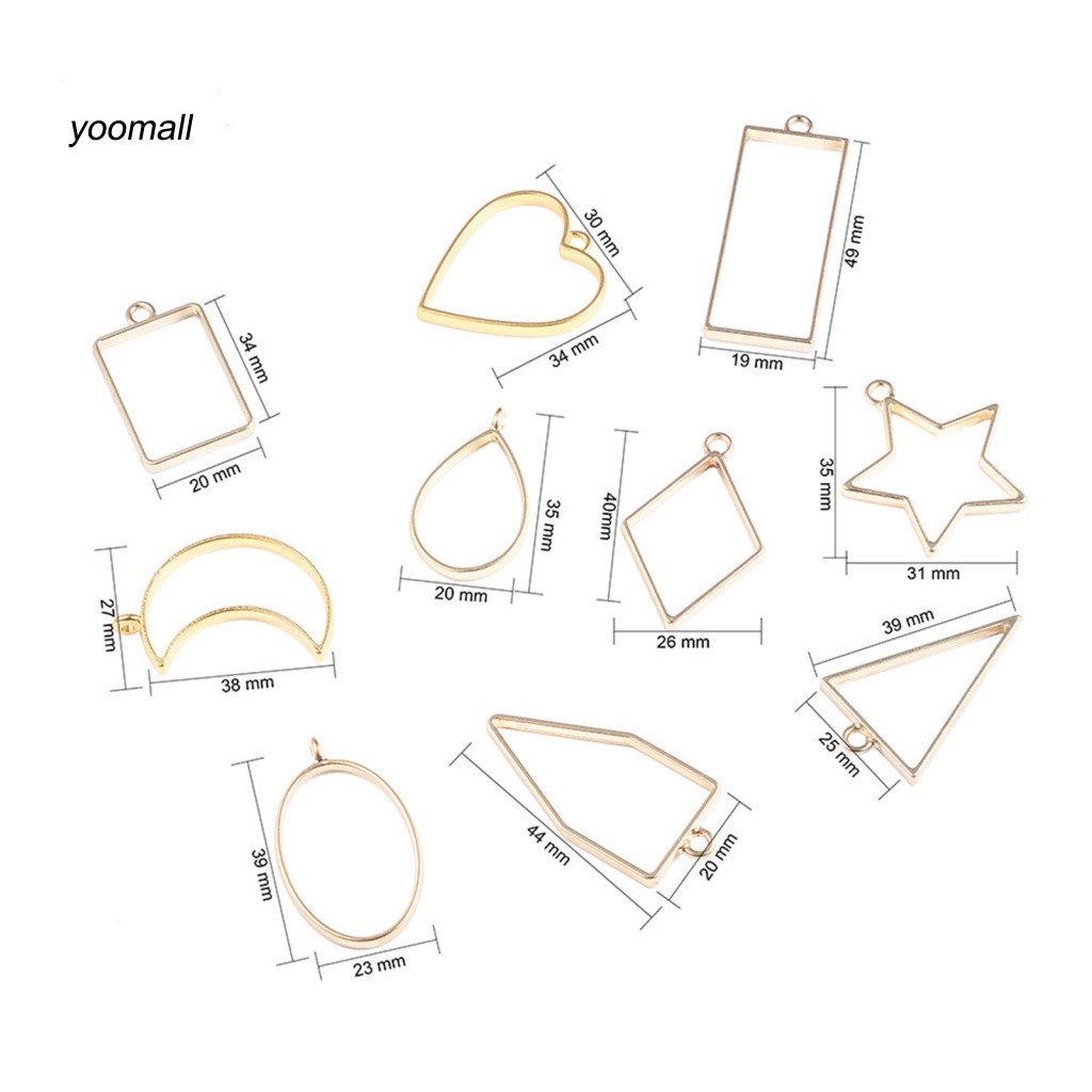 Set 30 Khuôn Hợp Kim Làm Trang Sức