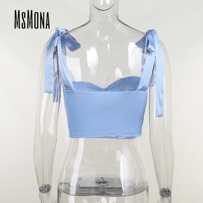 Áo Tank Top Cổ Chữ V Màu Trơn Thời Trang Mùa Hè 2023 Quyến Rũ Cho Nữ