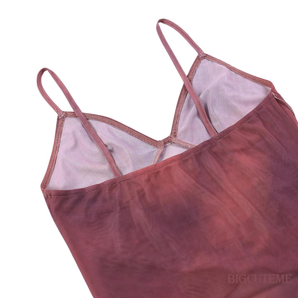 Áo Croptop Hai Dây Cổ Chữ V In Họa Tiết Thời Trang Mùa Hè Cho Nữ