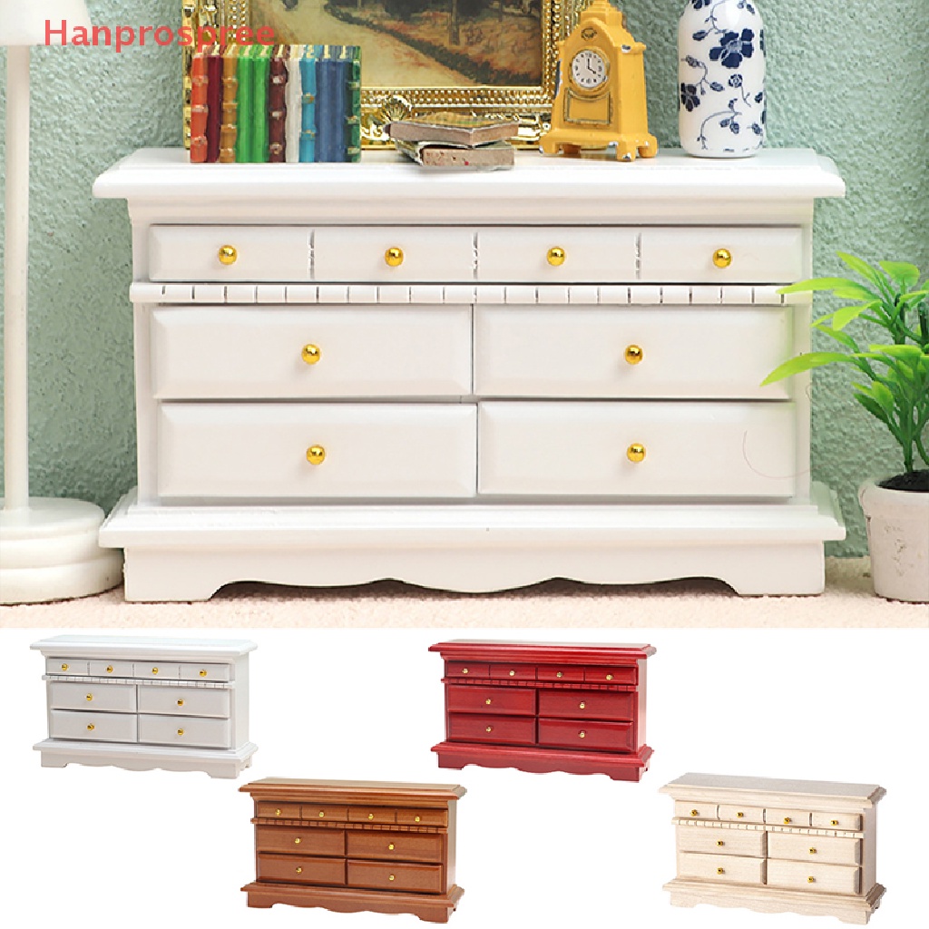 Hanprospree > Mô Hình Tủ Quần Áo Nội Thất Trang Trí Nhà Búp Bê 1: 12