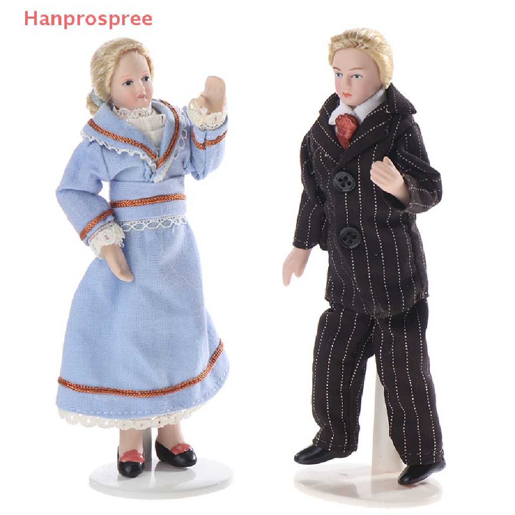 Hanprospree &gt; Bộ Đồng Phục Hóa Trang Búp Bê Victorian Phong Cách Anh Quốc Tỉ Lệ 1: 12
