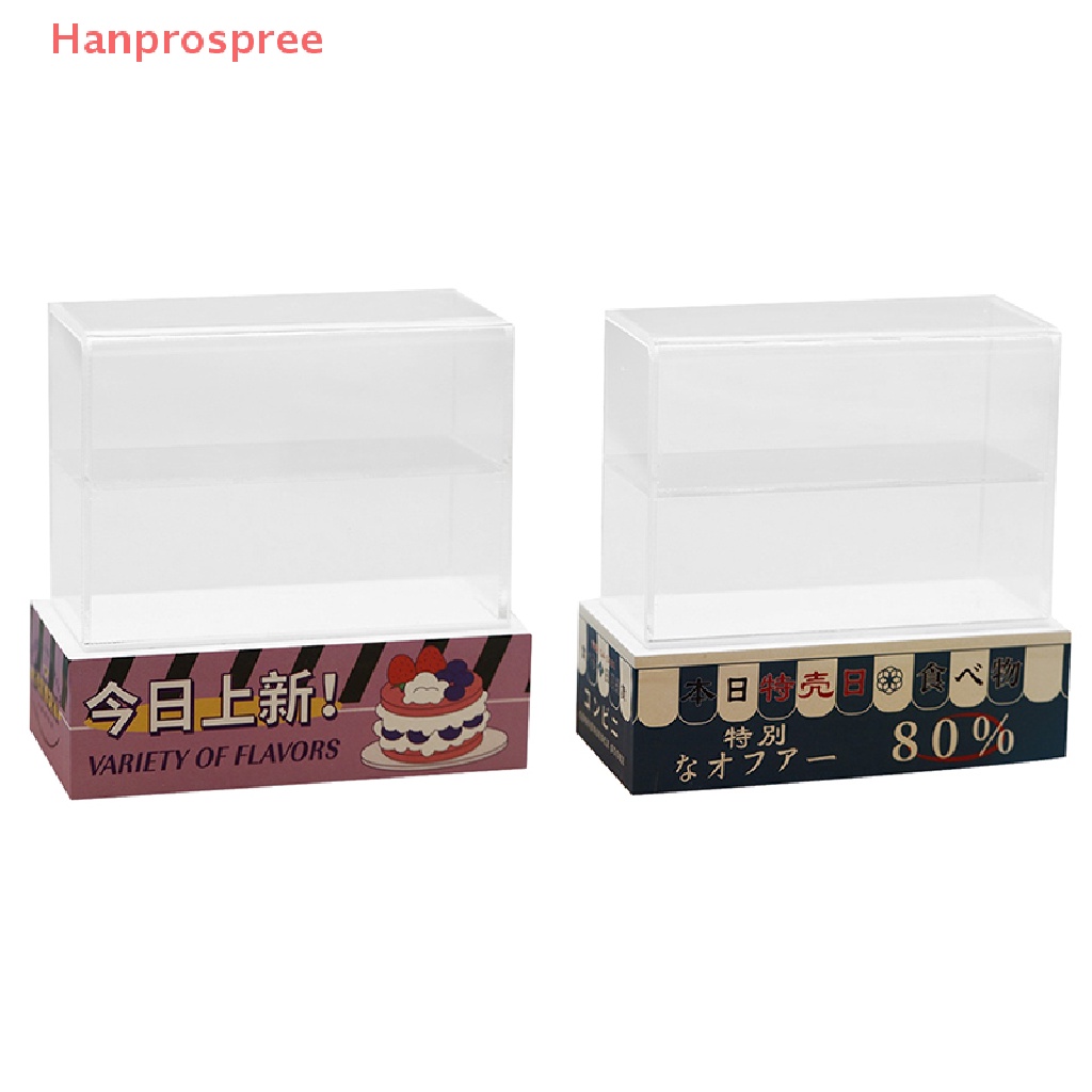 1 Mô Hình Tủ Trưng Bày Bánh Kẹo Tráng Miệng Tỉ Lệ 1: 12 Trang Trí Nhà Búp Bê