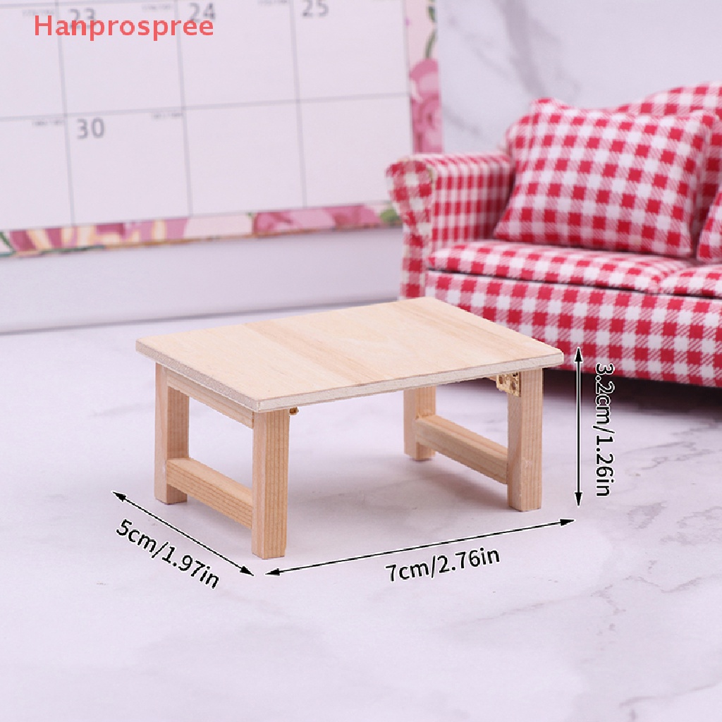 Mô Hình Bàn Xếp Trang Trí Nhà Búp Bê Tỉ Lệ 1 / 12