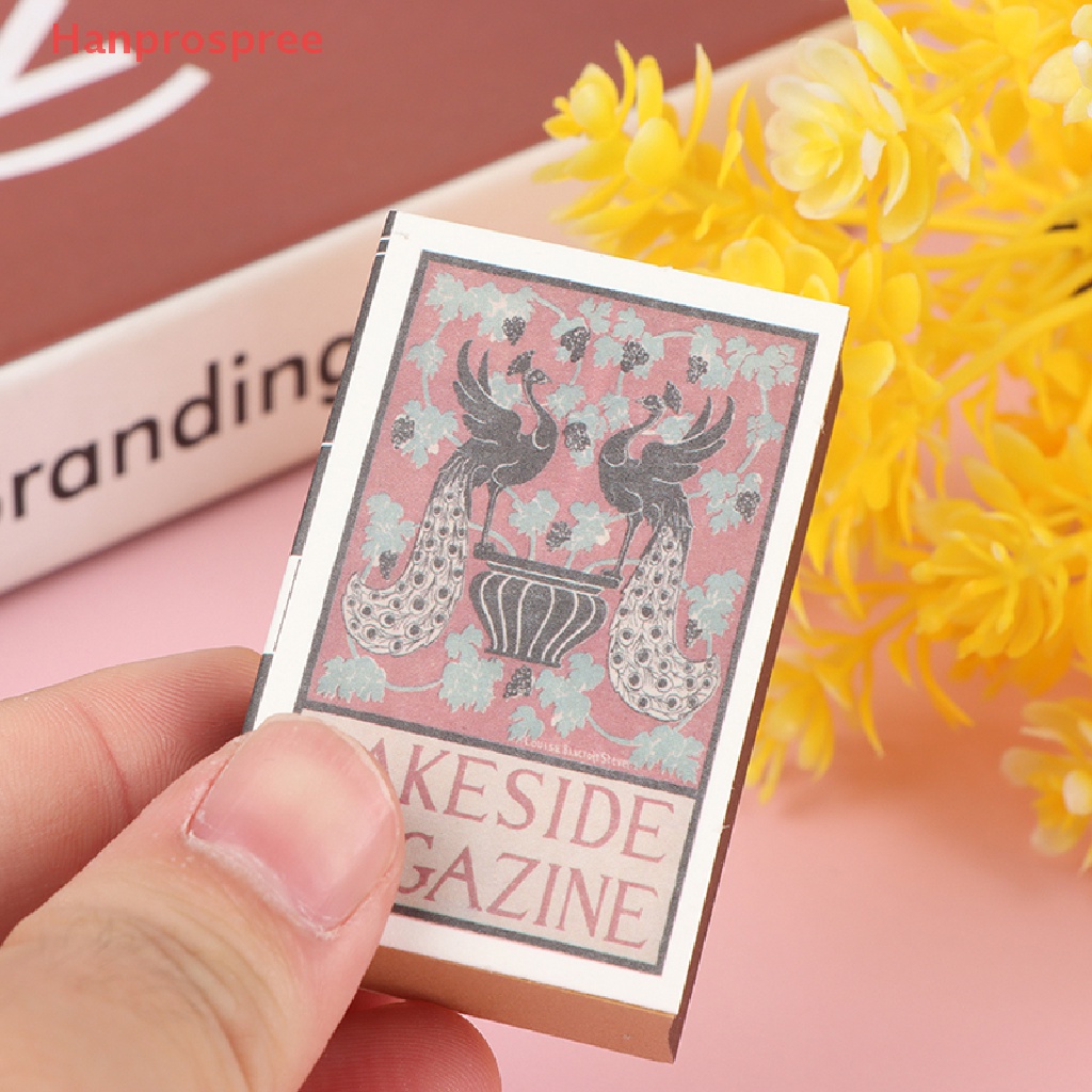 Mô Hình Quyển Sách Hoạt Hình Phong Cách Vintage 1: 12 Trang Trí Nhà Búp Bê