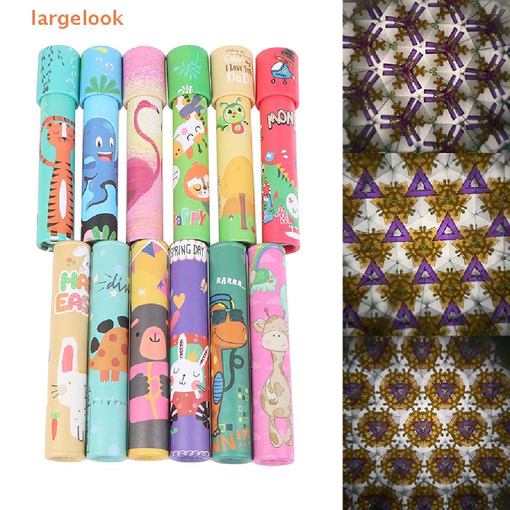 1 Kính Vạn Hoa Đồ Chơi Họa Tiết Hoạt Hình Nhiều Mẫu Mã Giáo Dục Cho Bé