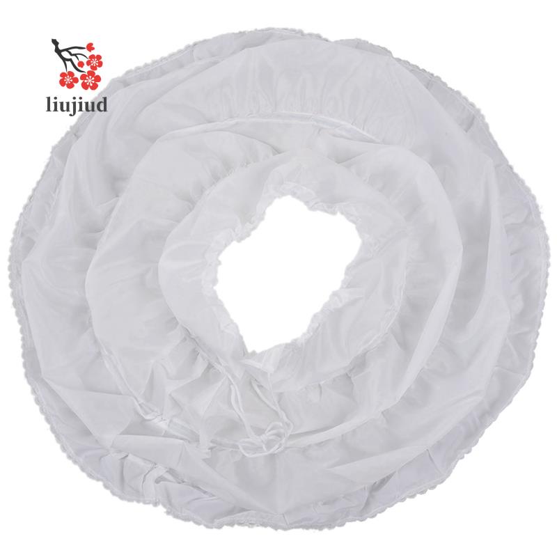 Áo Khoác Petticoat Chữ A 3 Vòng Một Lớp Viền Ren Hoa Eo Co Giãn Cho Bé Gái Mặc Dưới