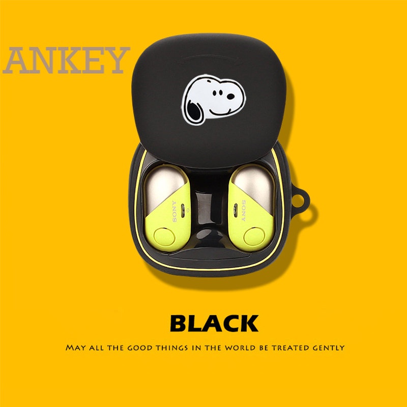Sony WF-SP700N Case Cute Cartoon Cover Bluetooth WFSP700N SP700N Earphone Shell Accessories TWS Headphone Portable