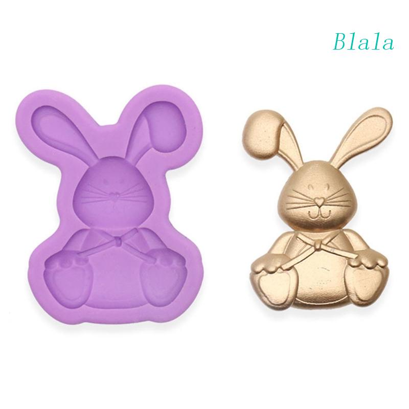 Khuôn Silicone Làm Bánh Tạo Hình Thỏ Phục Sinh 3D Độc Đáo Tiện Dụng