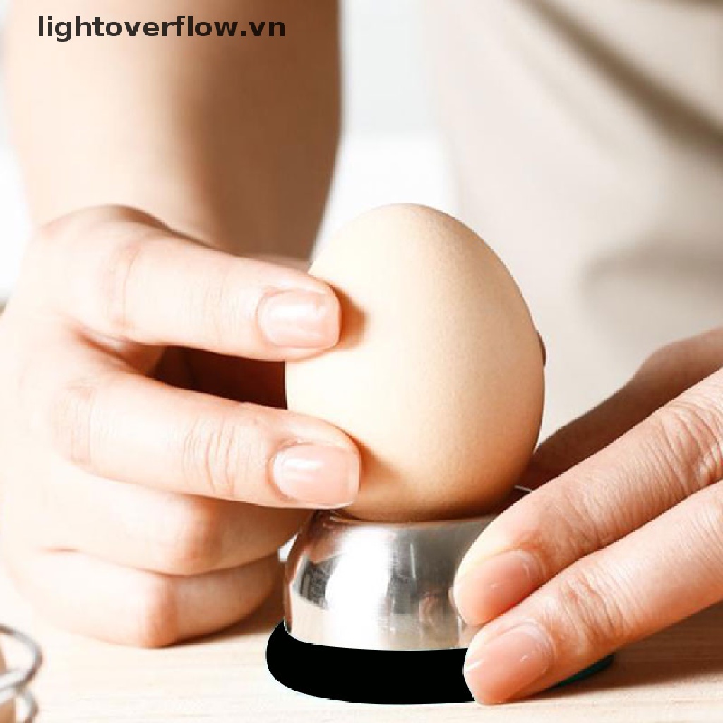 Dụng Cụ Tách Lòng Đỏ Trứng Luộc Bằng Thép Không Gỉ