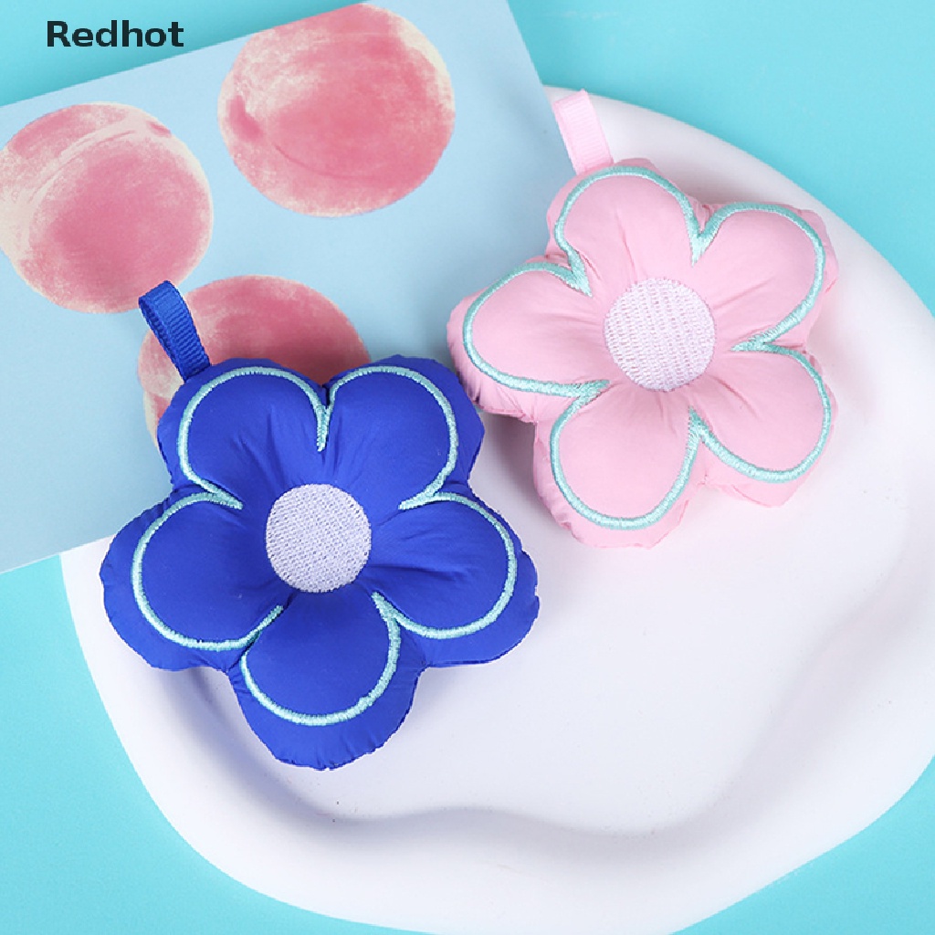 Móc Khóa Dây Treo Túi Xách / Xe Hơi Bằng Vải Hoa Anh Đào Dễ Thương &lt; Redhot &gt; Quà Tặng Cho Bé Đang Bán Chạy