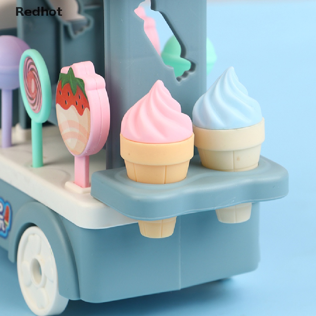 Bộ 9 Món Đồ Chơi Búp Bê Kẹo Mút Que Kem &lt; Redhot &gt; Bộ Thu Nhỏ