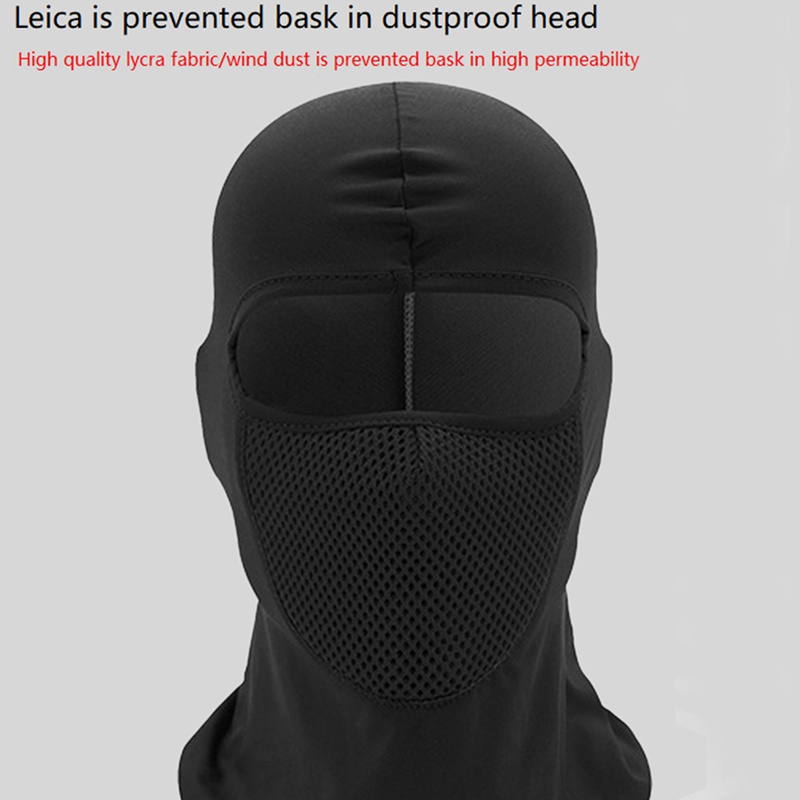 Set 3 Khẩu Trang Balaclava Chống Nắng Chống Gió Chống Bụi Bảo Vệ Khuôn Mặt Cho Nam Và Nữ Sự Bảo Vệ