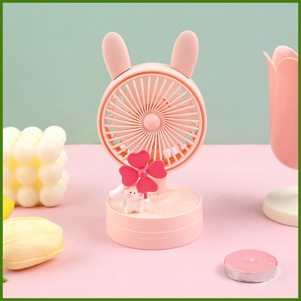 Mới Quạt Mini Sạc USB Thiết Kế Xinh Xắn Tiện Dụng