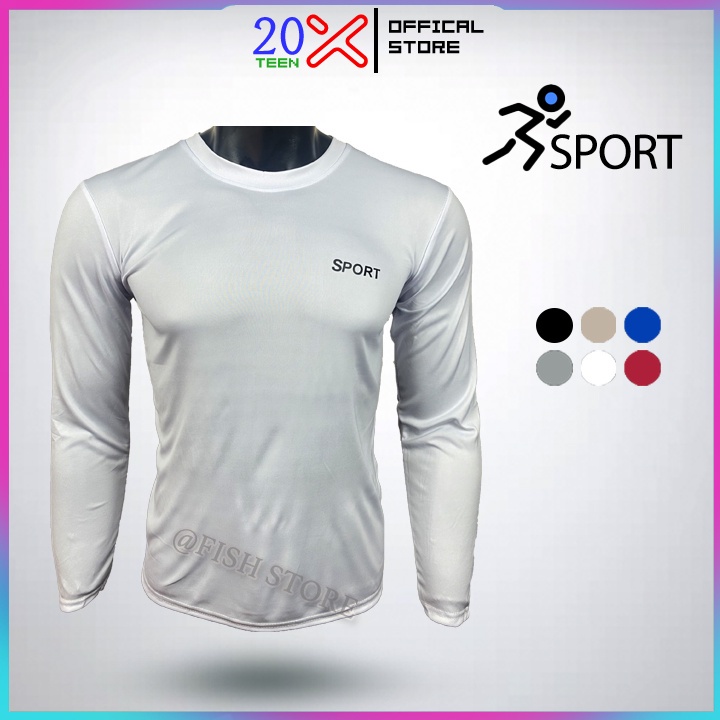 Áo thun nam tay dài giữ nhiệt co giãn 4 chiều ôm body cao cấp đẹp 20X87H