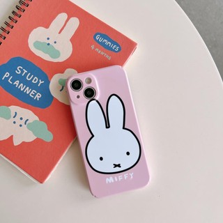 Ốp Điện Thoại Cứng Hình Thỏ Cho iPhone X Xs XR XsMax 11 11ProMax 12 12Pro 12ProMax 13 13Pro 13ProMax 14 14Pro 14plus 14ProMax