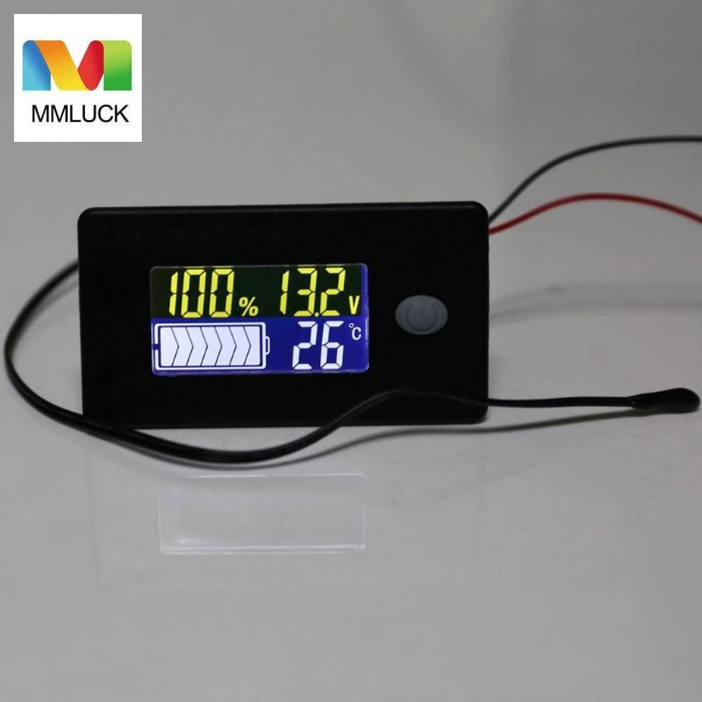 Vôn Kế Điện Tử Đo Nhiệt Độ Pin Có Chuông Báo Điều Chỉnh Nhiệt Độ