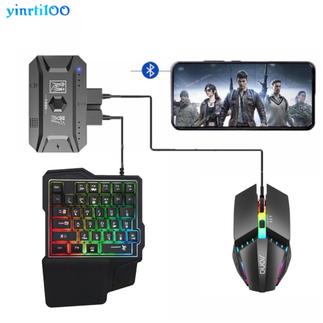Tay Cầm Chơi Game Trên Điện Thoại Di Động Yinrti M1pro Kết Nối Bluetooth 5.0