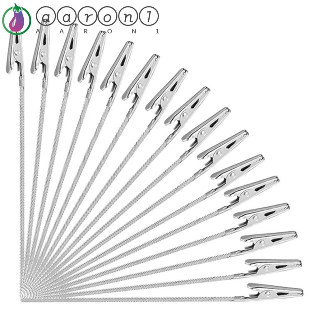 Giá Đỡ Kẹp Ảnh / Thẻ Để Bàn Hình Cá Sấu Dài Tiện Dụng Cho Văn Phòng AARON1