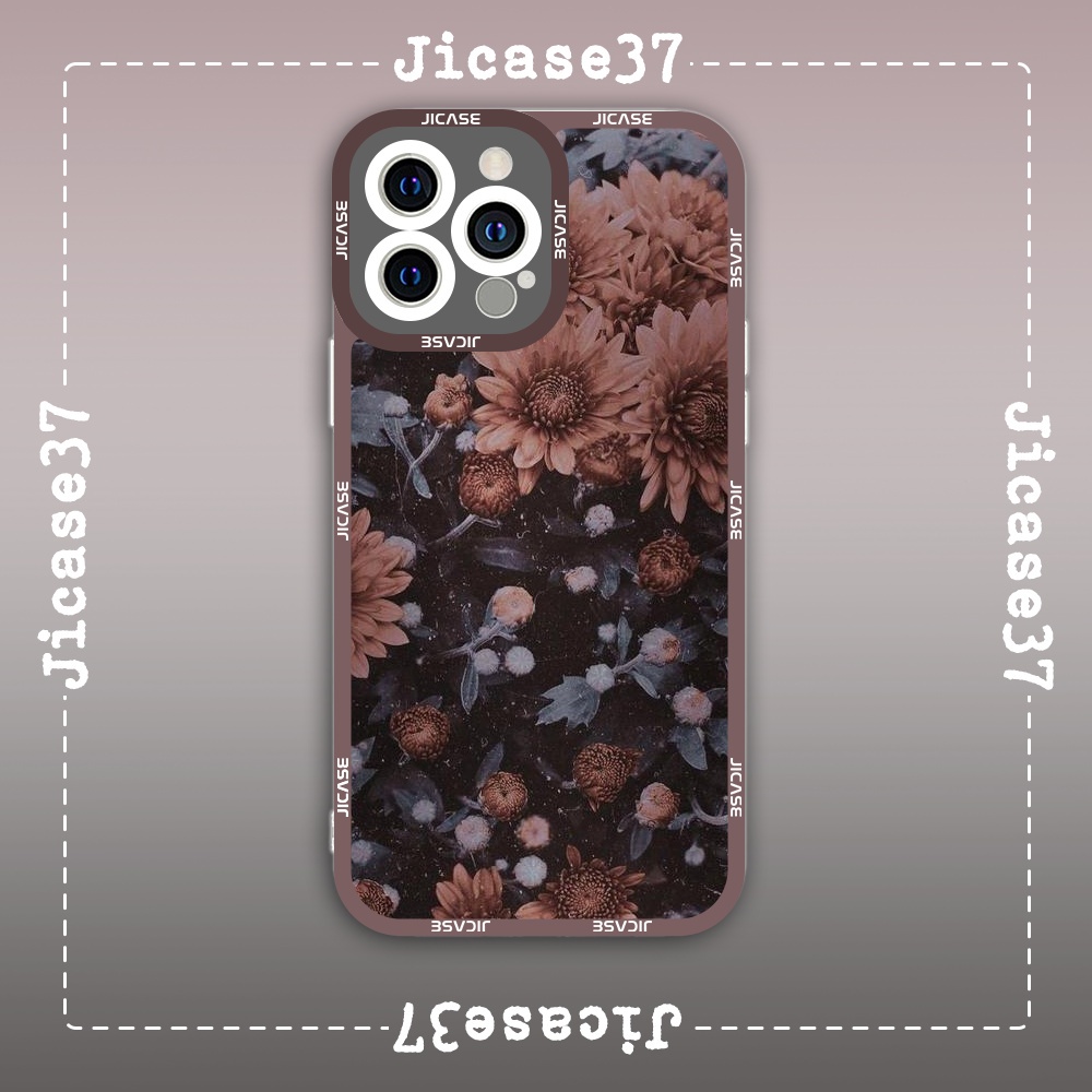 Ốp lưng iphone Cute Case Hoa Cúc Vàng Tranh Hoa Lá Daisy Flower Tặng Kèm Phụ Kiện Túi Xách MK Hình Cute Case