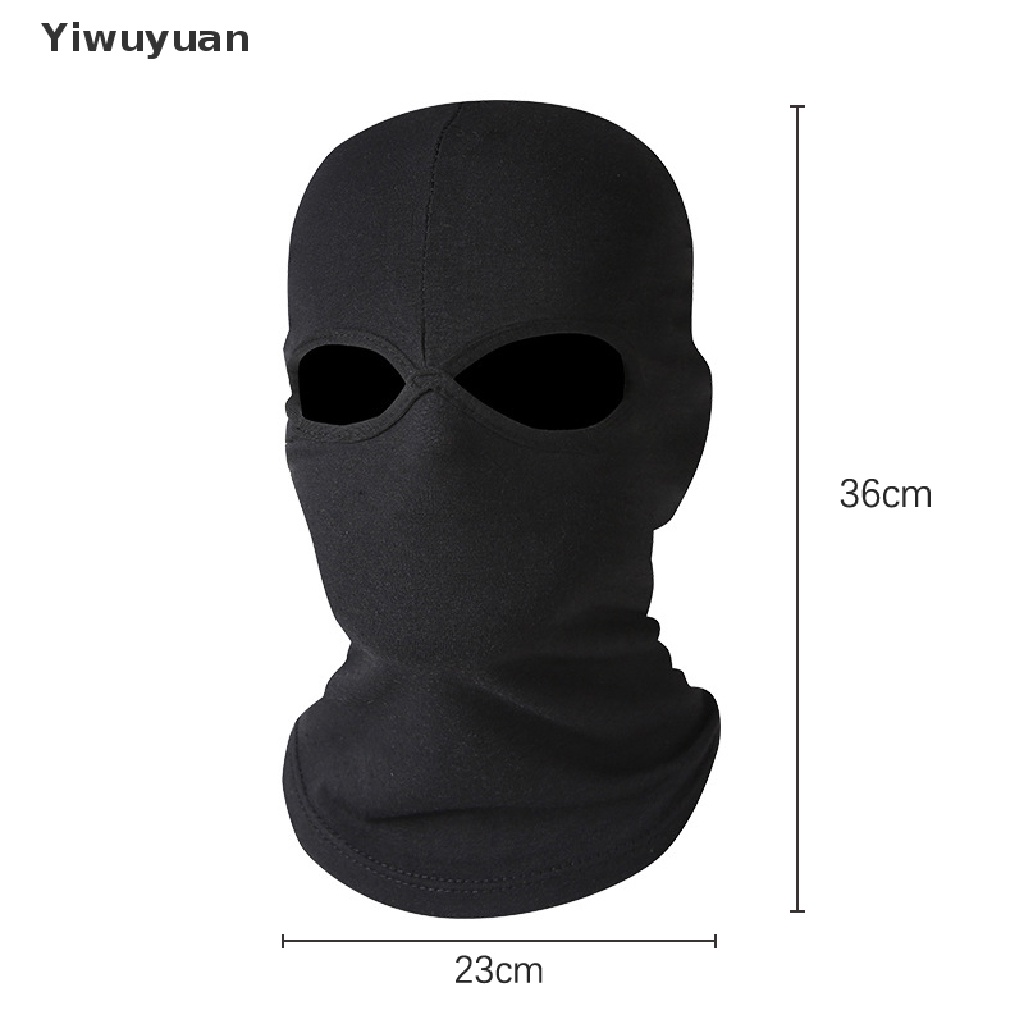 1 Khẩu Trang Lycra Che Mặt Giữ Ấm Mùa Đông Màu Đen Cho Nam Nữ Khi Đi Xe Máy Trượt Tuyết Ngoài Trời