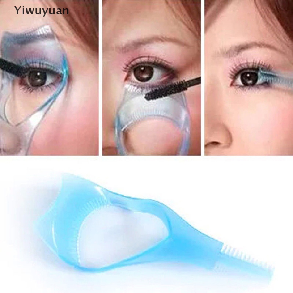 < Yiwuyuan > Mascara Bút Kẻ Mắt 3 Trong 1 Màu Hồng Thời Trang Làm Đẹp Dành Cho Nữ