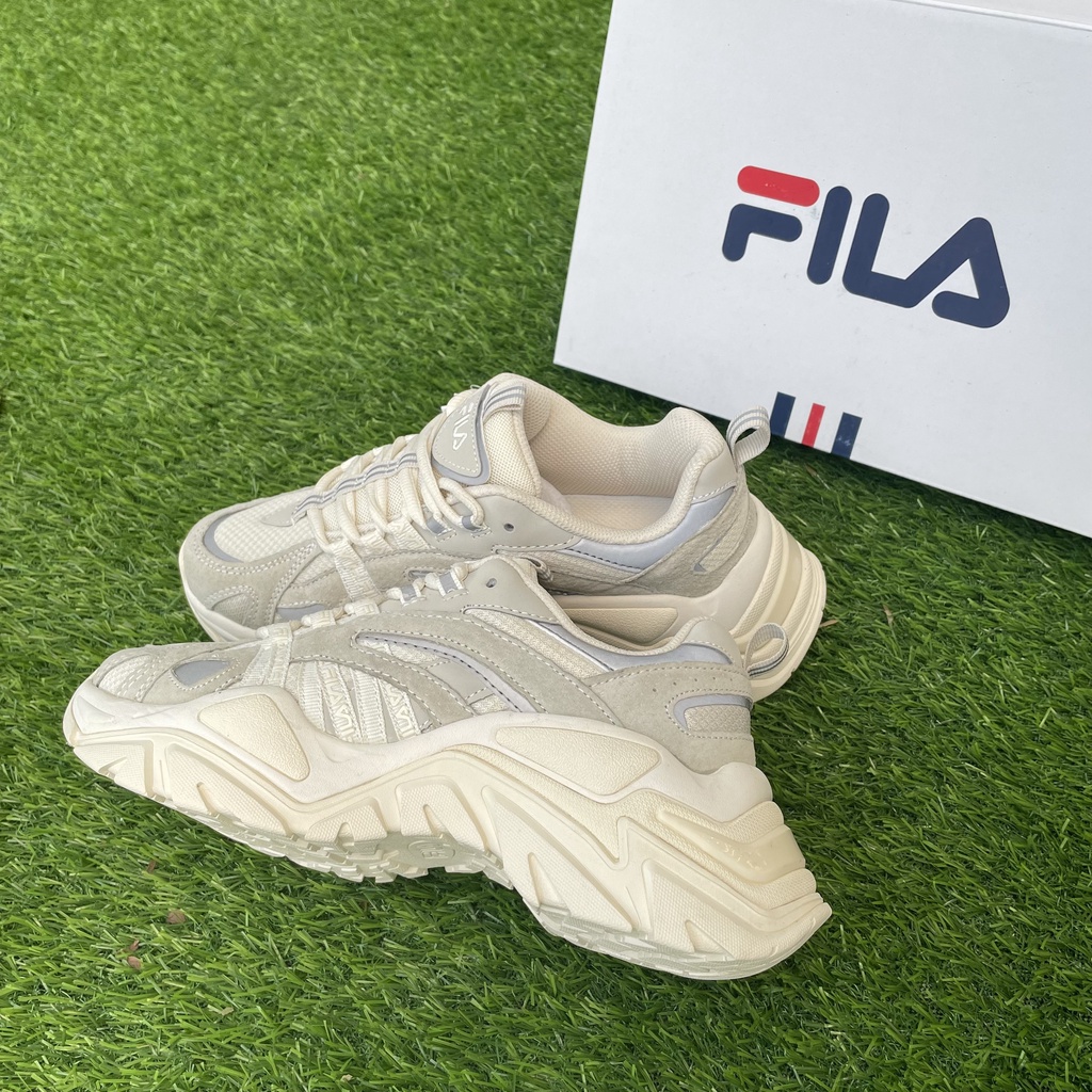 *CHÍNH HÃNG* Giày thể thao Sneaker FILA INTERATION màu Be Beige - Code: 1JM00790 920