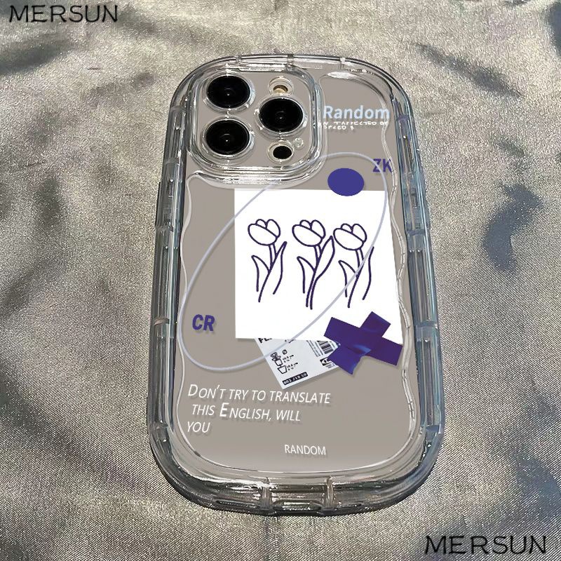 ✅Ốp Điện Thoại Mềm Trong Suốt Chống Sốc In Họa Tiết Hoa Cho Iphone 14 11 / xs 8pxr1312promax HBX8 / 7