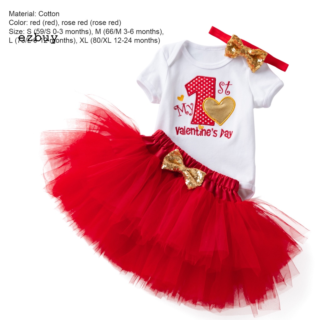 Bộ 3 Món Áo Liền Quần + Chân Váy + Băng Đô Mềm Mại Thời Trang Cho Bé Gái