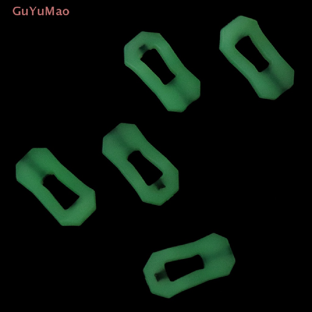 [cxGUYU] Bộ 5 Dây Kéo Đánh Dấu Phát Sáng Trong Bóng Tối Cho Áo Khoác PRTA