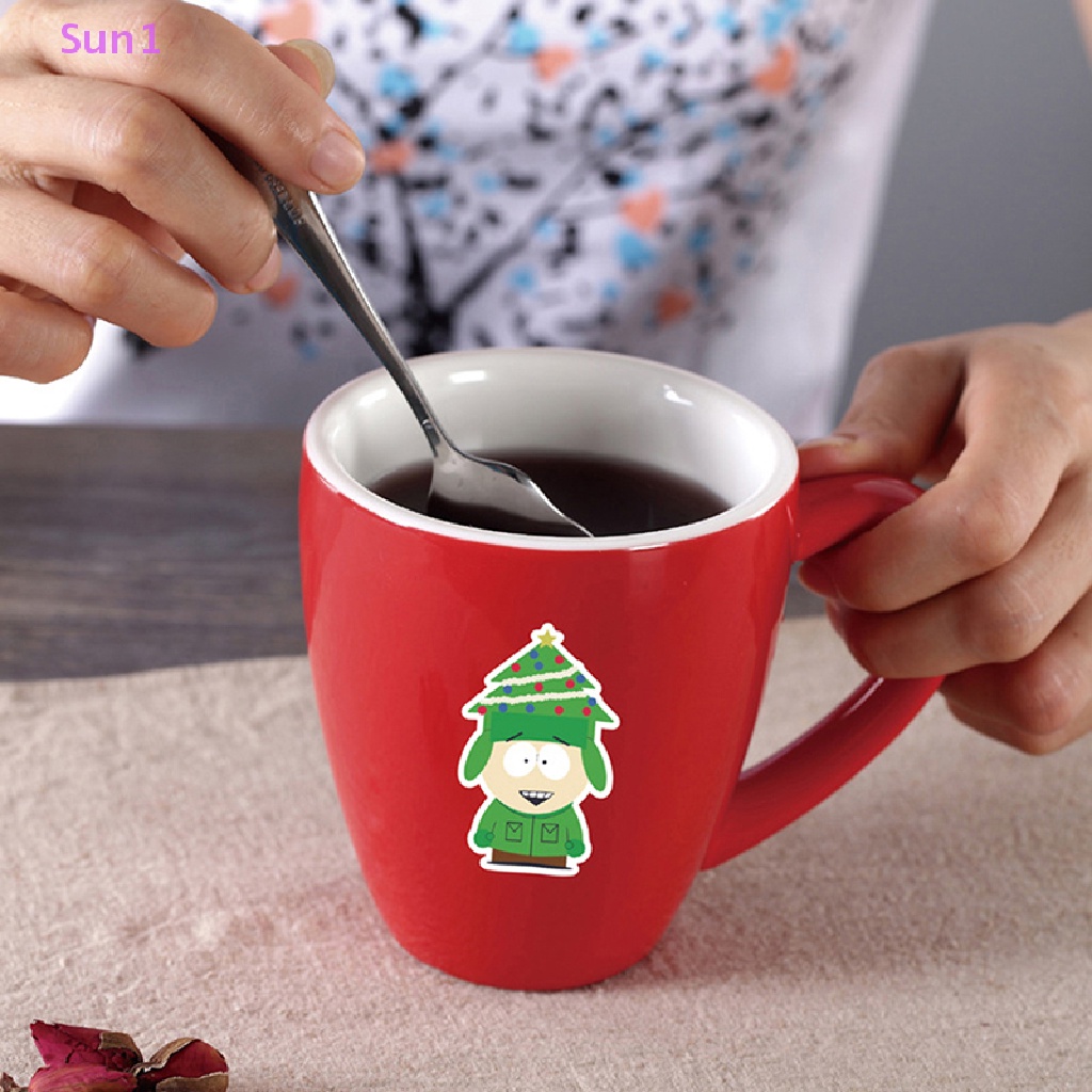 Bộ 50 Miếng Dán Vali Chống Thấm Nước Họa Tiết Hoạt Hình Graffiti Sun1 >