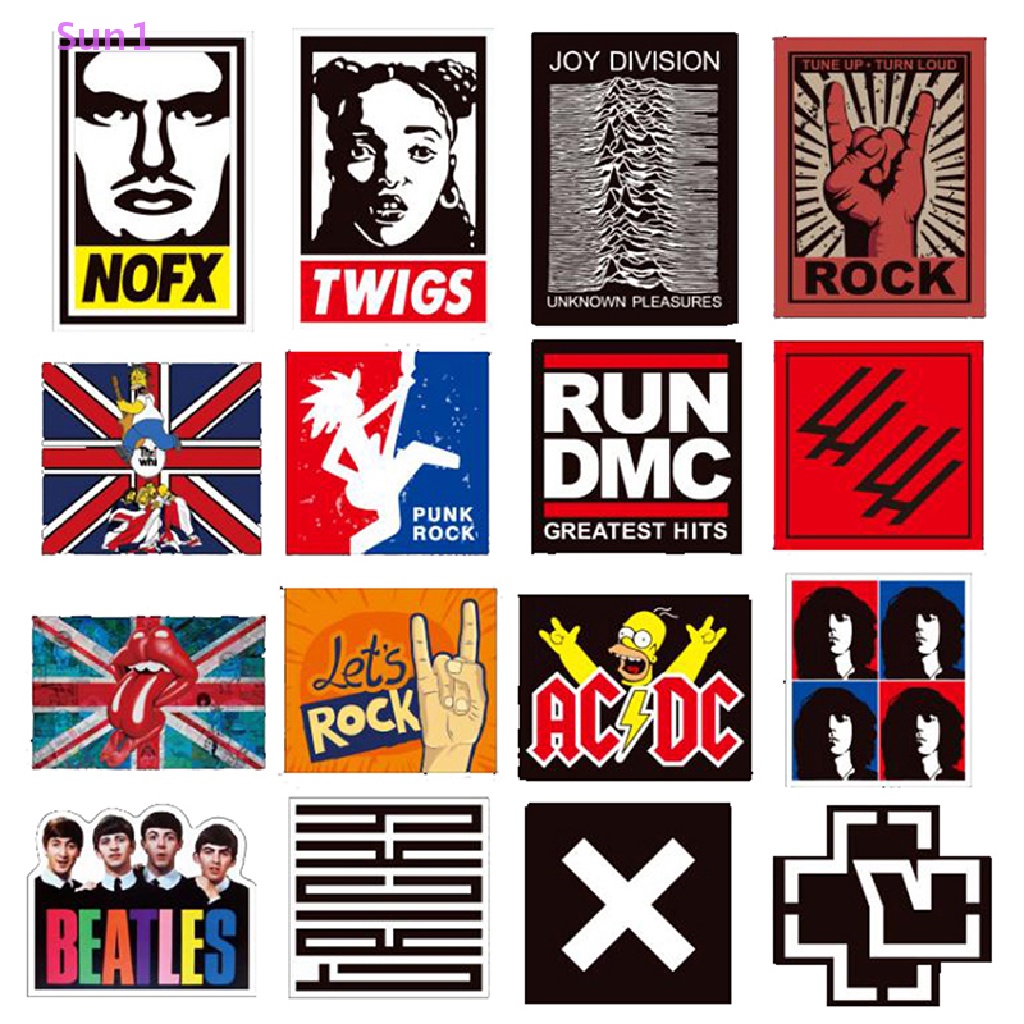 Bộ 100 Sticker Graffiti Sun1 &gt; 100 Miếng Dán Trang Trí Ván Trượt / Laptop / Xe Đạp / Xe Hơi