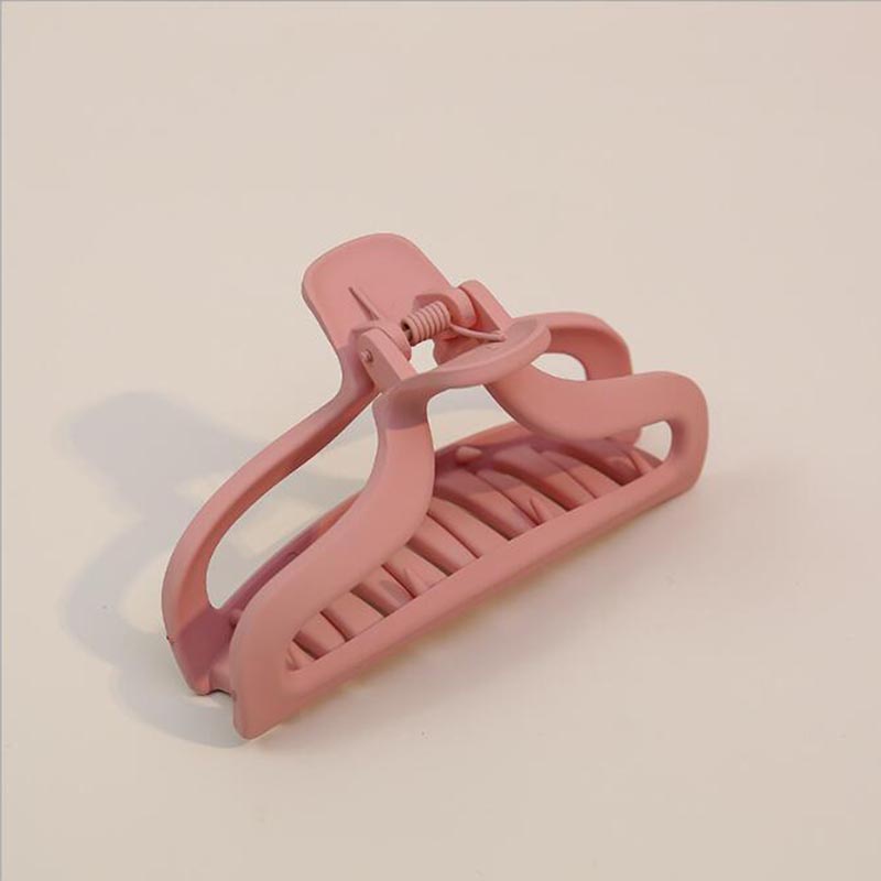 Kẹp Tóc Đuôi Ngựa Màu Trơn Thiết Kế Đục Lỗ Thời Trang Cho Nữ Giá Đỡ