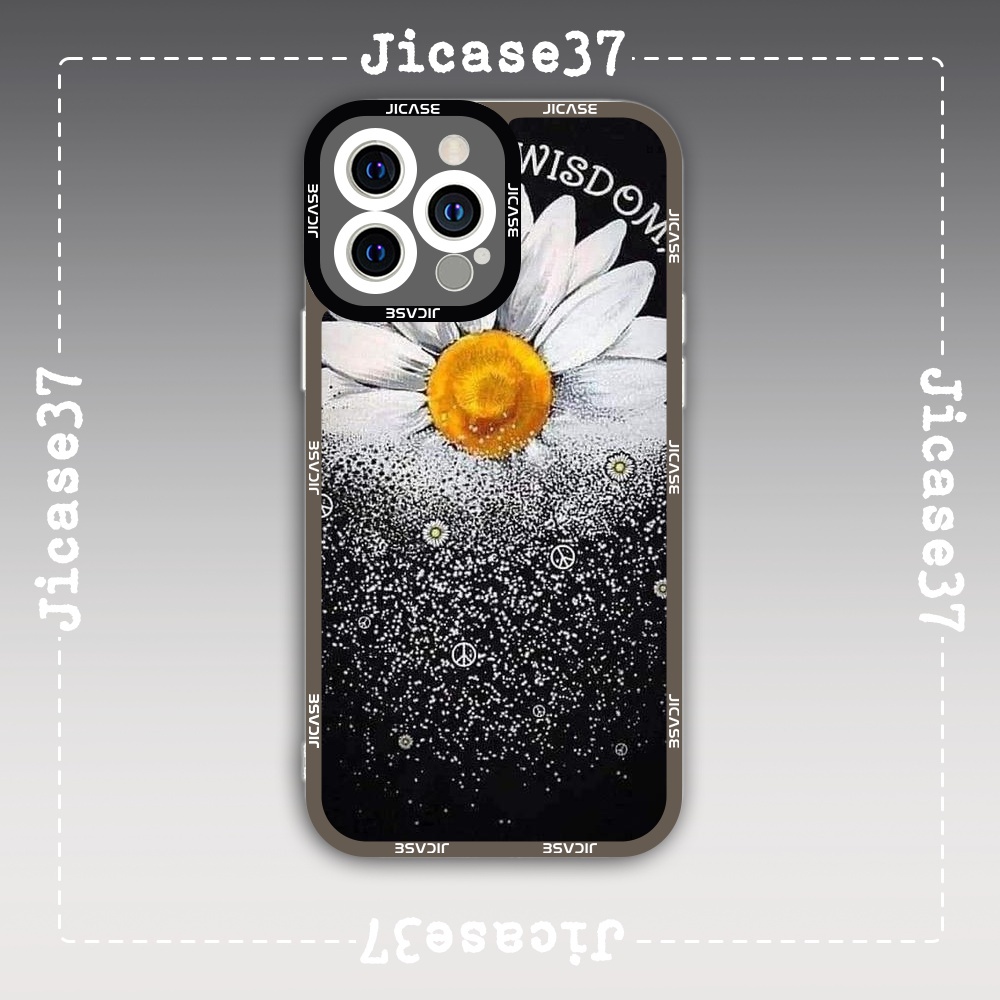 Ốp lưng iphone Cute Case Hoa Cúc Wisdom Daisy Flower Aesthetic Tặng Kèm Phụ Kiện Túi Xách MK Hình Cute Case